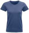 03579 Lds Pioneer SOL'S Ladies Pioneer Organic T-Shirt Denim colour image
